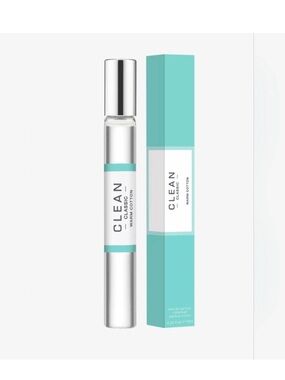 Clean Classic Warm Cotton Eau de Parfum Rollerball .34 Oz Retail $35
